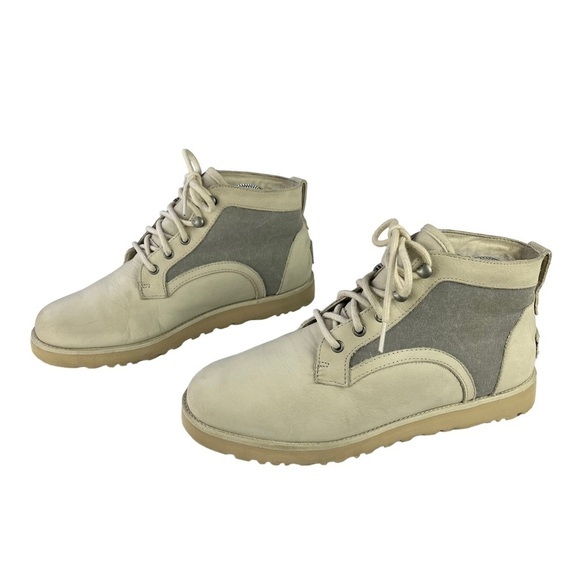 Ugg Bethany Water Resistant Chukka Winter‎ Boot Light Gray Womens Size 9.5 - Picture 3 of 11
